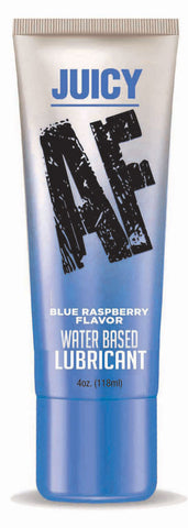 Juicy Af Blue Raspberry Flavoured Water Based Lubricant 120 Ml Flavoured Lube