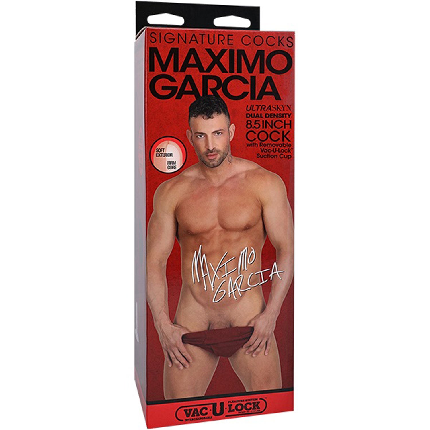 Signature Cocks Maximo Garcia (Ultraskyn) – 8.5 Inch Dual Density Cock with Removable Vac-U-Lock Suction Cup > Dildos > Performer Replica