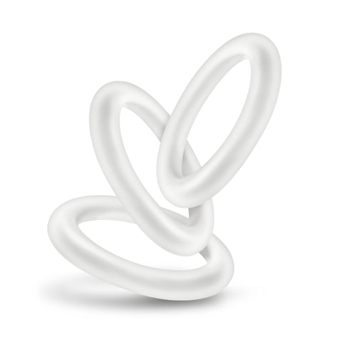 Performance VS2 Glow In Dark Small Silicone Cockrings Set of 3 COCK RING Set