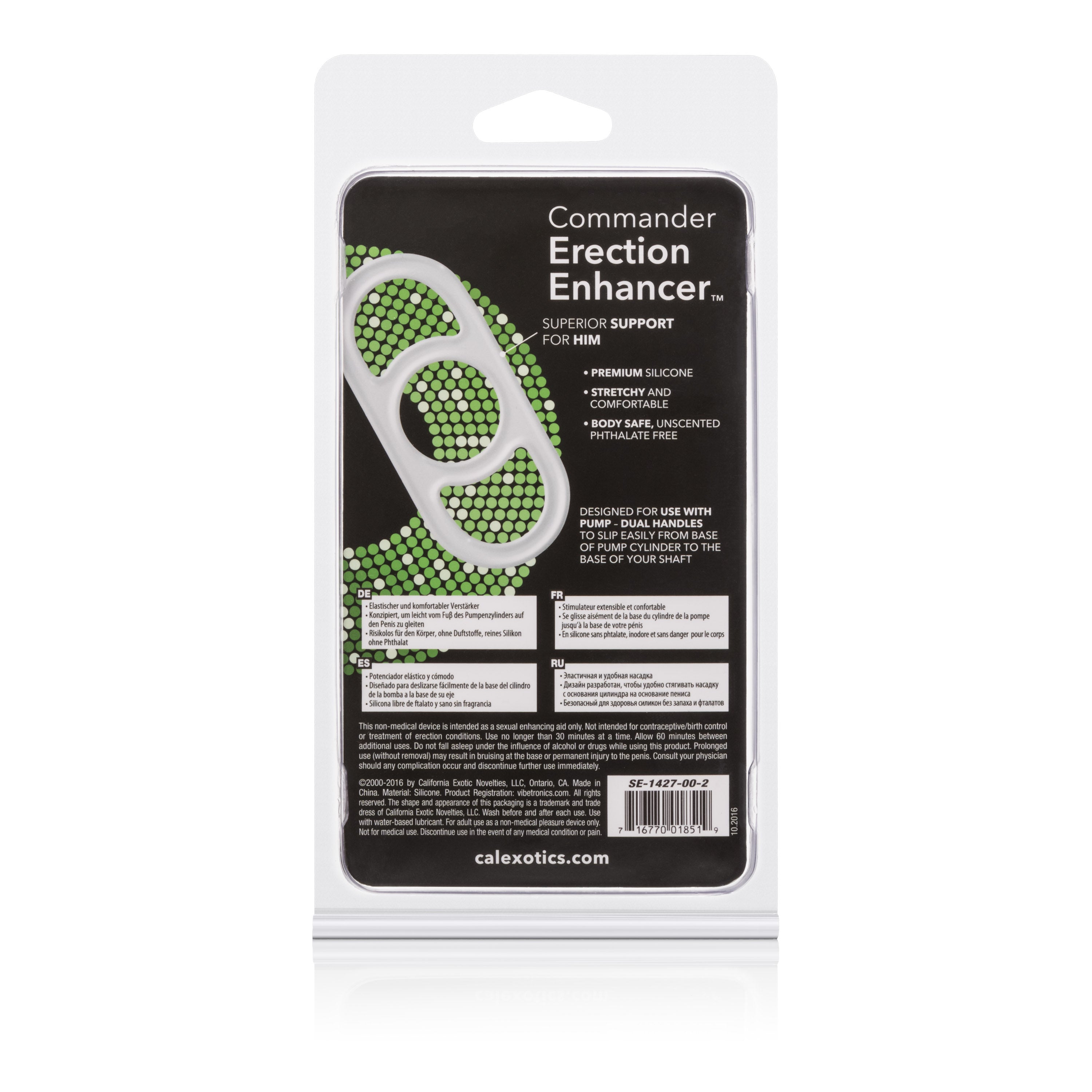 Penis Pump Commander Erection Enhancer - Enhanced Performance Device COCK RINGS