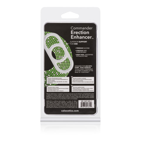 Penis Pump Commander Erection Enhancer - Enhanced Performance Device COCK RINGS
