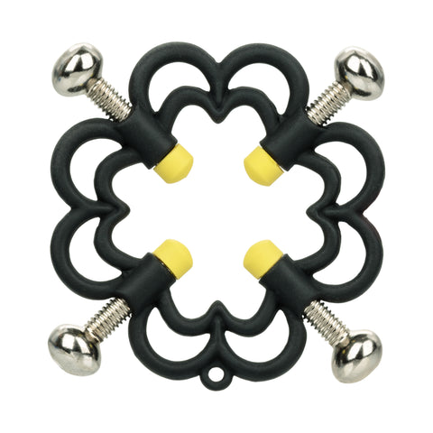 Boundless Nipple Grips Heavy Duty Fully Adjustable 4-Point Press Clamp Set Nipple Stimulators