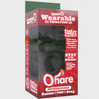 Ohare (Black | Blue | Green) – Rechargeable Silicone Rabbit Vibrating Cock Ring > Cock Ring > Vibrating
