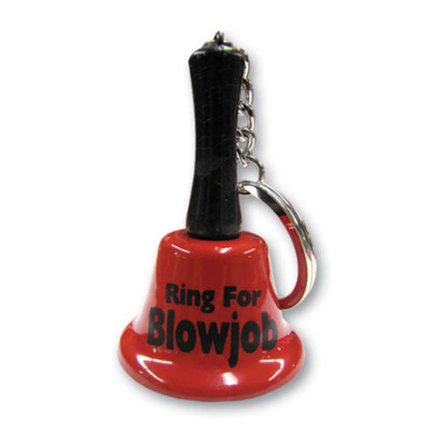 Ring for Blow Job Mini Bell Keychain Adult Novelty Toy Default Title Key Chains