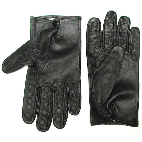 KinkLab Vampire Gloves Large (Black) – Spiked Leather Gloves Black > Bondage Gear > Sensory Gloves Main image