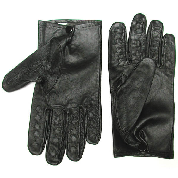 KinkLab Vampire Gloves (XL) – Spiked Leather Gloves Black > Bondage Gear > Sensory Gloves Main image