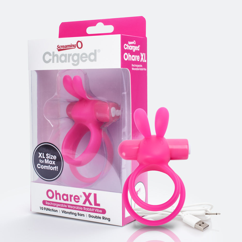 Charged Ohare XL – Rechargeable Double Cock Ring Vibrator > Sex Toys > Couples Toys