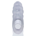 Invader Cocksheath Cool Ice 6.5 Inch Textured Silicone Sleeve for Girth Enhancement > Sex Toys For Men > Penis Sleeves