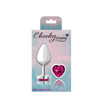 Cheeky Charms Heart Jewel Butt Plug