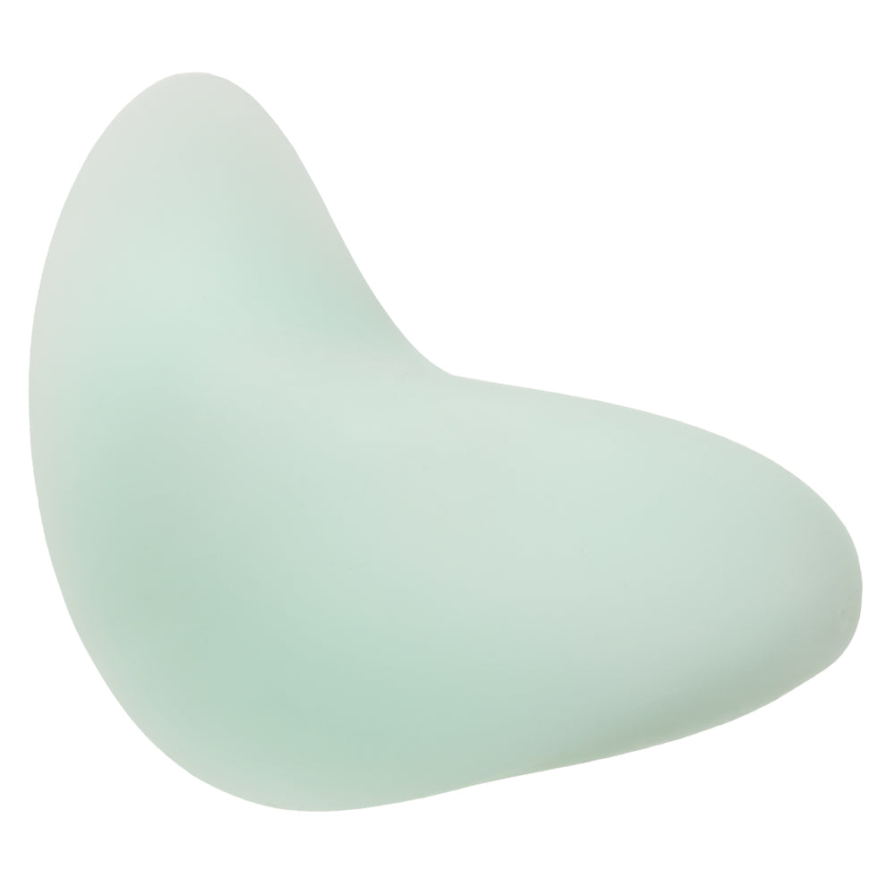 Pacifica™ Bali Curved Teaser in Mint Green Liquid Silicone with 10 Intense Functions, USB Rechargeable and Waterproof IPX7 Vibrators