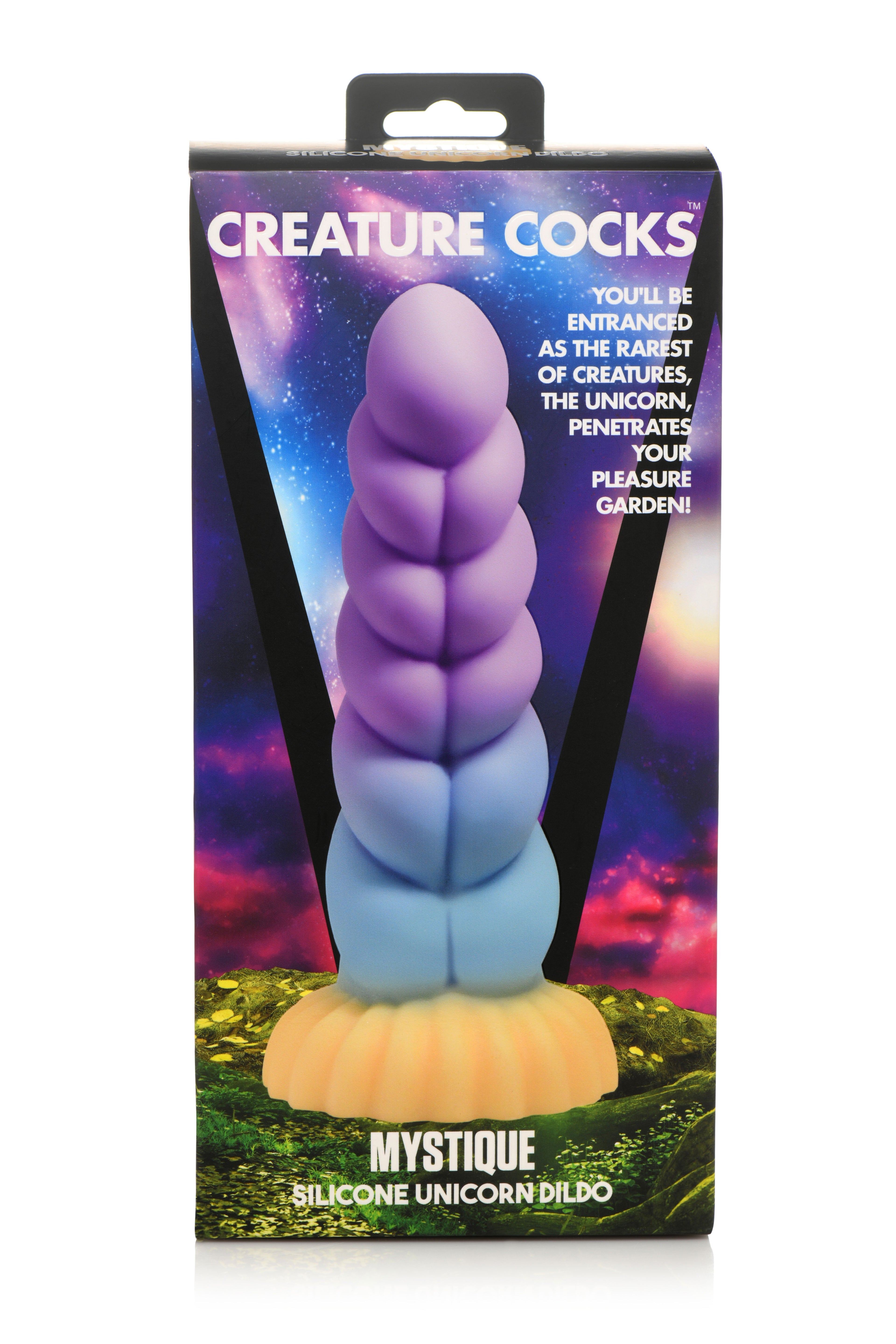 Creature Cocks Mystique Silicone Unicorn Dildo 8" (21cm) Multi > Dildos > Fantasy