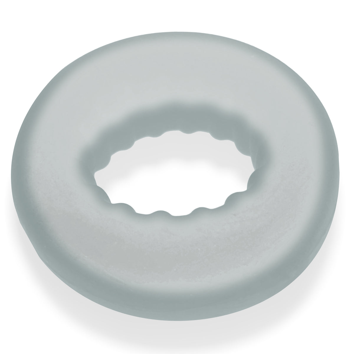 Oxballs Axis Inner Ribbed Griphold Cockring Clear Ice Edition > Cock Ring > Single