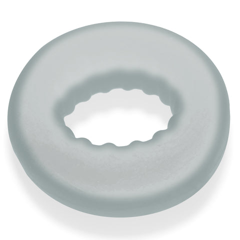 Oxballs Axis Inner Ribbed Griphold Cockring Clear Ice Edition > Cock Ring > Single
