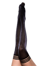 Kaylee: Temptation at Twilight Thigh Highs. Petite to Plus Size