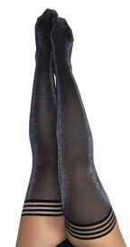 Kaylee: Temptation at Twilight Thigh Highs. Petite to Plus Size