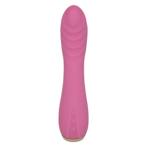 Uncorked Pinot Pink Silicone Massager with 10 Speeds and Rechargeable > Vibrators > Standard Vibrators
