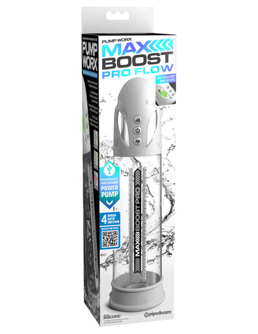 Pump Worx Max Boost Pro Flow Premium Penis Pump PUMPS Male Electric
