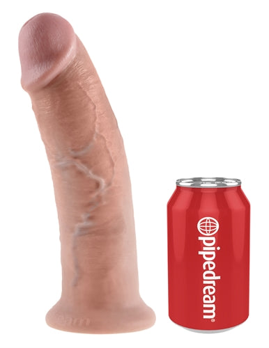 King Cock 10 Inch Realistic Silicone Dildo with Powerful Suction Cup > Dildos > Large Dildos