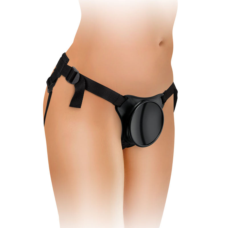 King Cock Elite Beginner's Body Dock Strap-On Harness Adjustable Size > Dildos > Strap On Harnesses