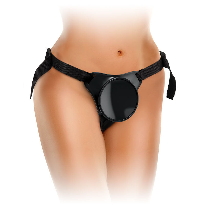 King Cock Elite Beginner's Body Dock Strap-On Harness Adjustable Size > Dildos > Strap On Harnesses