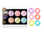 King of the Ring Coloured Cock Rings Set of 6 > Cock Ring > Sets