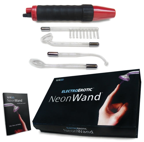 KinkLab Neon Wand Electrosex Kit E-Stim 5 Piece Set E-STIM TOYS