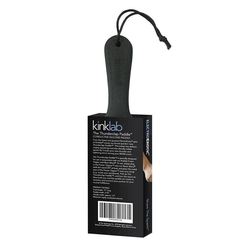 KinkLab Thunderclap Paddle ElectroErotic Impact Toy Whips & Paddles
