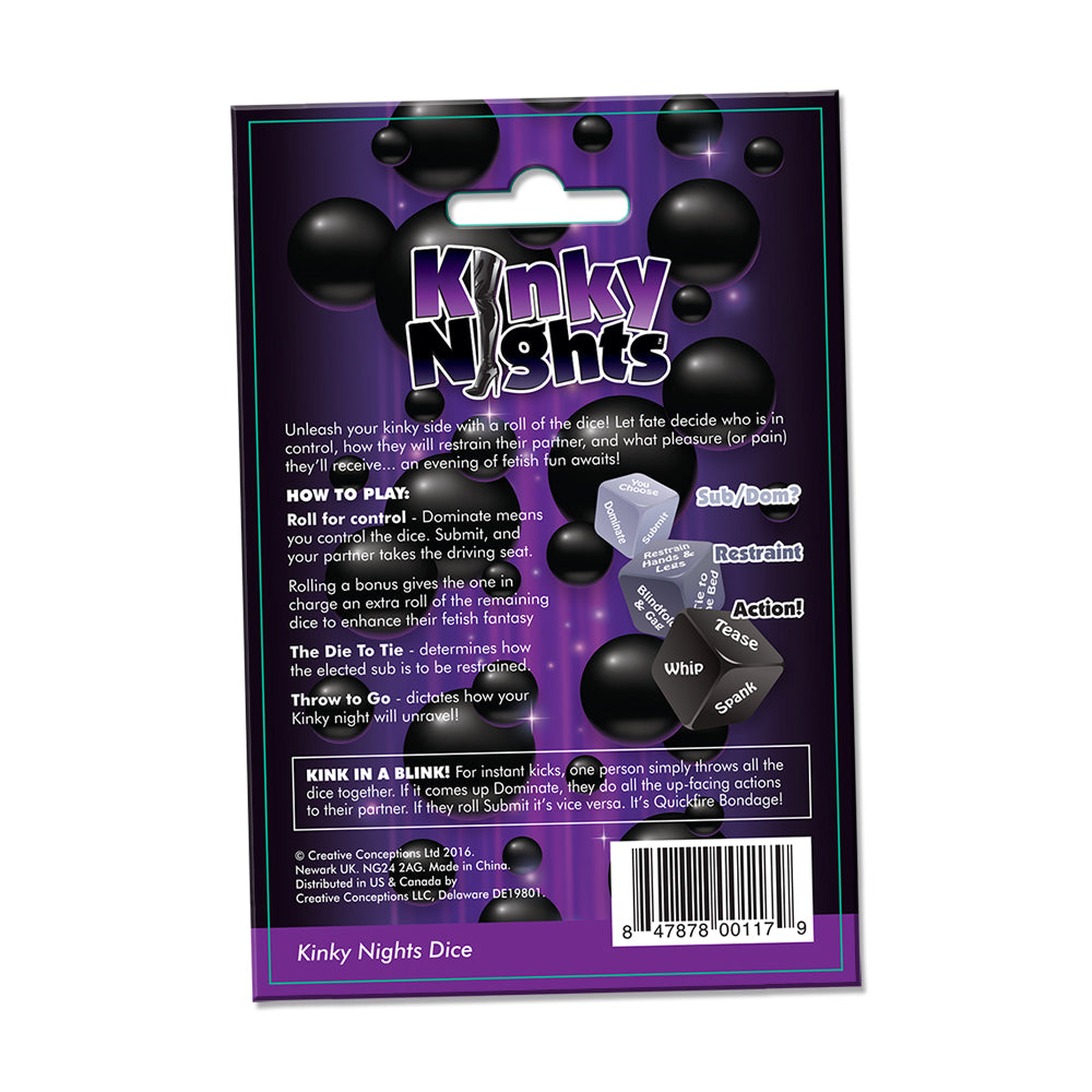 Kinky Nights Dare Dice – Adult Game with Intimacy and Exploration Challenges Secondary image