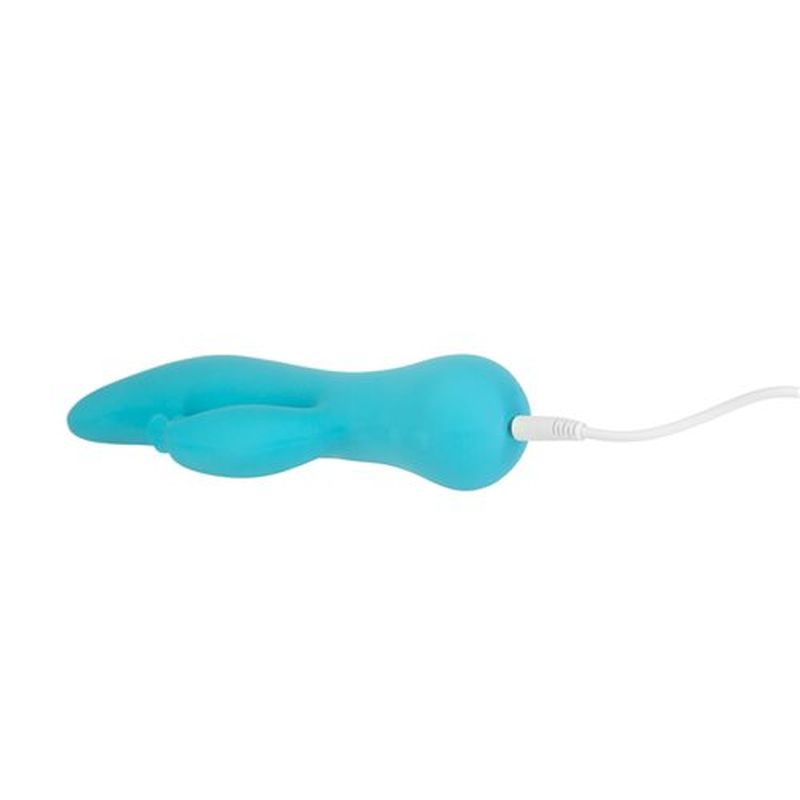 Kissing Swan 21cm Rabbit Vibrator | Soft Silicone Design > Vibrators > Ladies > Rabbit