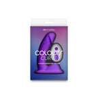 Colours Curve (Pink| Purple| Teal) – Waterproof Vibrating 5" Dildo > Dildos > Slim Dildos