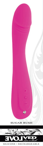 Evolved Sugar Rush 21.6 Centimeter Vibrator Pink > Sex Toys For Ladies > G-Spot Vibrators