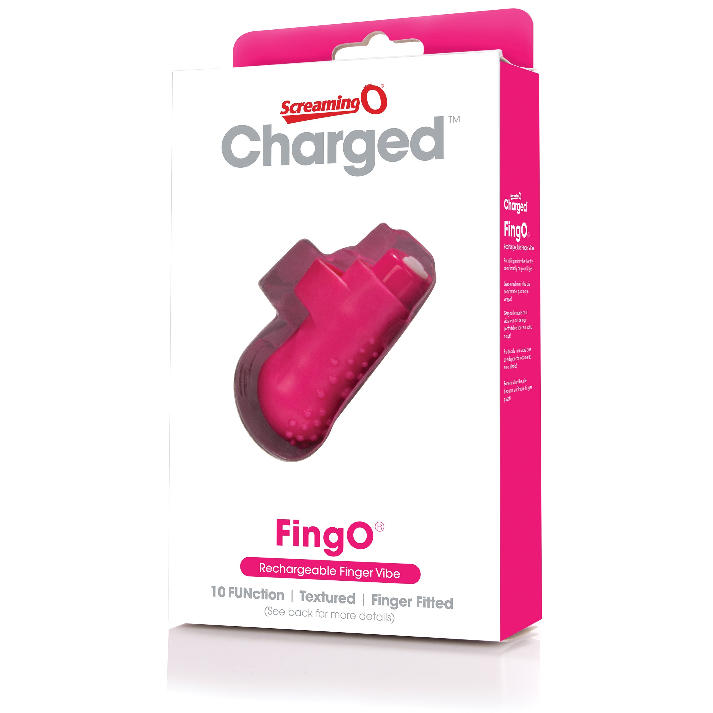 Charged Fing O – Rechargeable Mini Finger Vibrator with Vooom Technology > Vibrators > Finger Vibrators