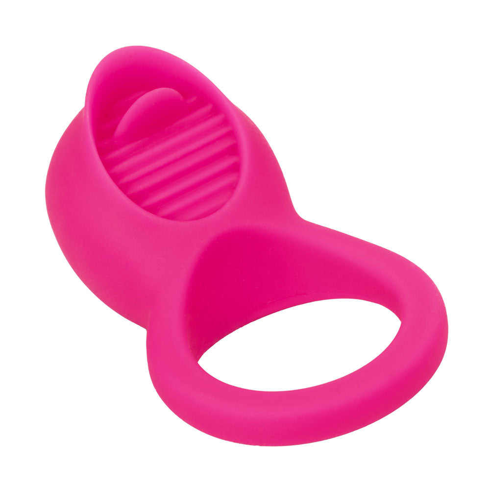 Vibrating Tongue Teaser Silicone Cock Ring > Cock Ring > Vibrating