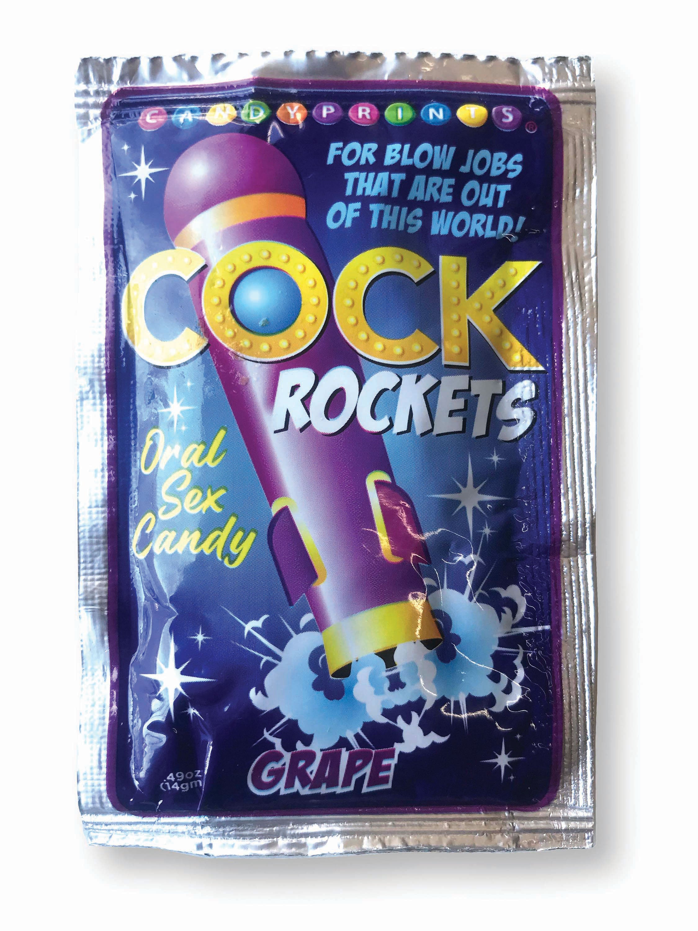 Cock Rockets Grape – Flavored Oral Sex Candy 15 Grams Secondary image