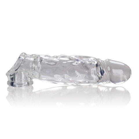 Butch Cocksheath Clear 8.5 Inch Length for Enhanced Girth SLEEVES