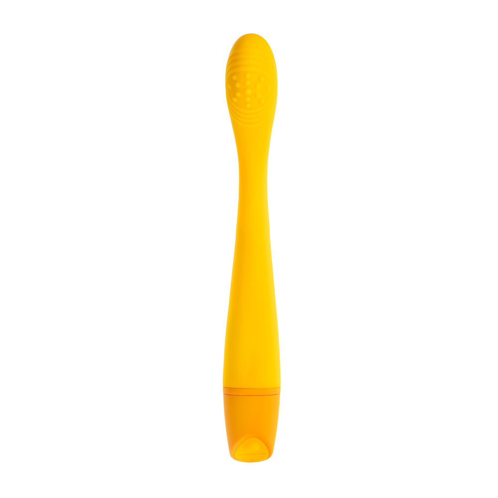 Selopa LEMON SQUEEZE Slim Vibe 18.4cm Waterproof Toy > Sex Toys For Ladies > G-Spot Vibrators