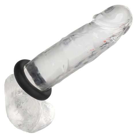 Alpha Liquid Silicone Prolong Medium Ring Black Stretchy Erection Enhancer COCK RINGS