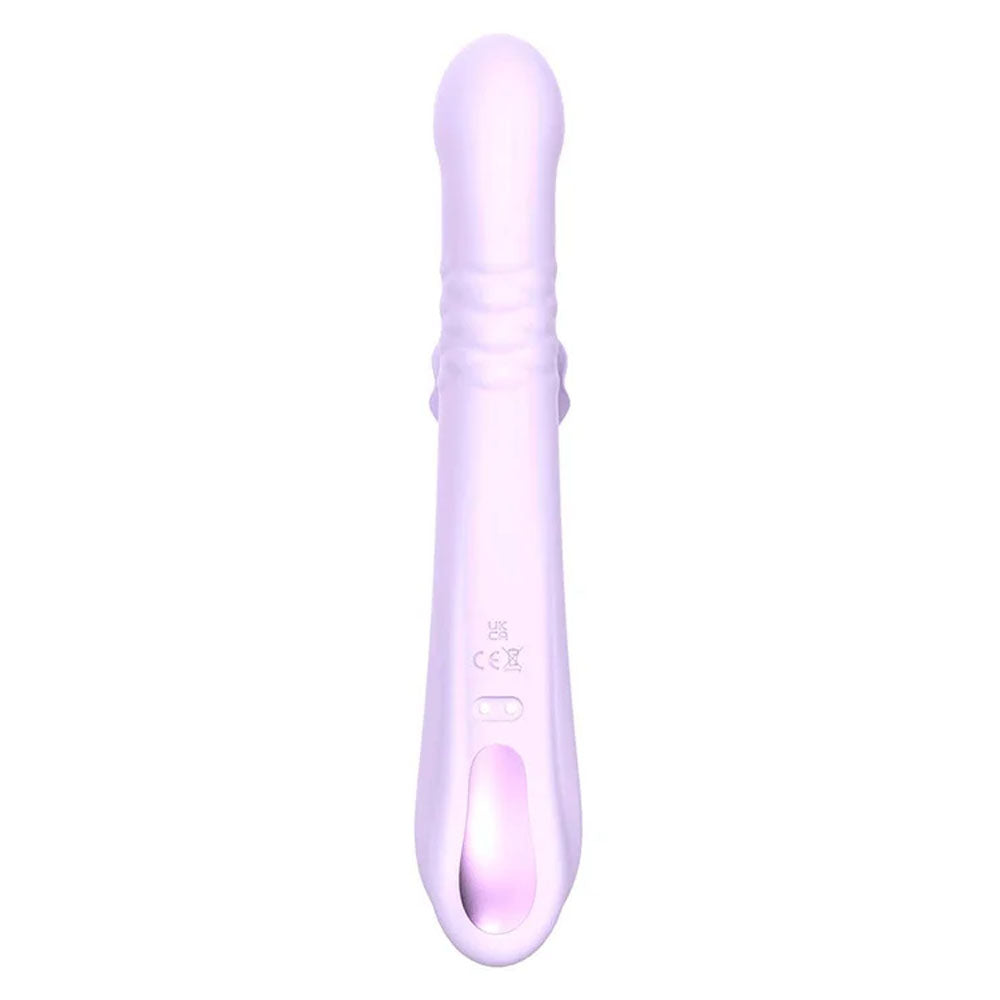 Adam & Eve Eves Throbber (Lilac) – USB Rechargeable Pulsating Rabbit Vibrator 25.4 cm > Vibrators > Ladies > Rabbit