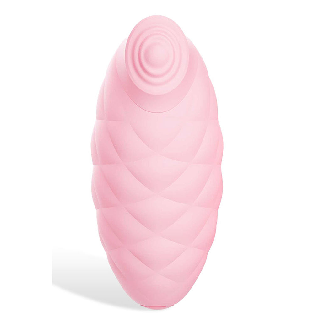 Adam & Eve Pillow Talk Tapping – USB Rechargeable Clitoral Stimulator with 7 Speeds and Patterns Pink > Sex Toys For Ladies > Clitoral Vibrators and Stimulators Main image
