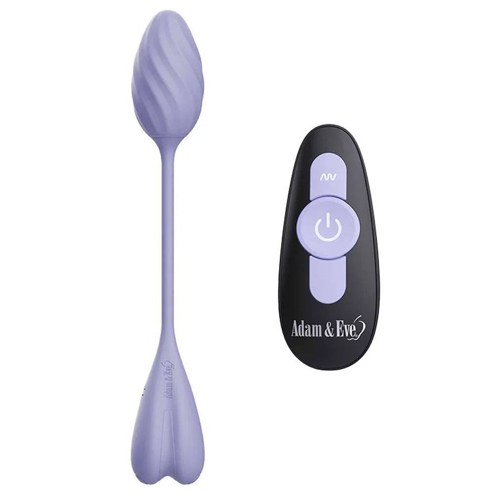 Adam & Eve Spiral Love (USB Rechargeable) – Wireless Wearable Vibrating Egg Purple > Sex Toys For Ladies > Vibrating Eggs Main image
