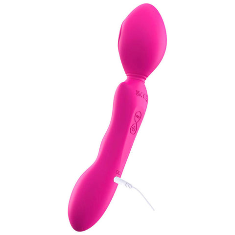Adam & Eve Rumble Flex Grinder Wand – USB Rechargeable 23.9 cm Massage Wand > Sex Toys > Massage Wands