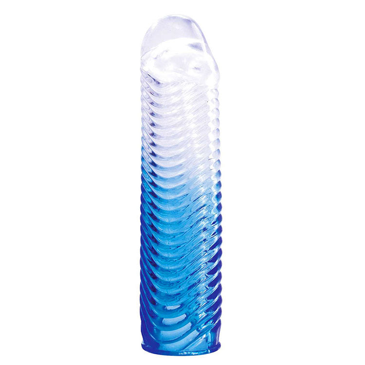 Adam & Eve Sapphire Sleeve Set – Clear Penis Sleeve Set of 4 > Sex Toys For Men > Penis Sleeves