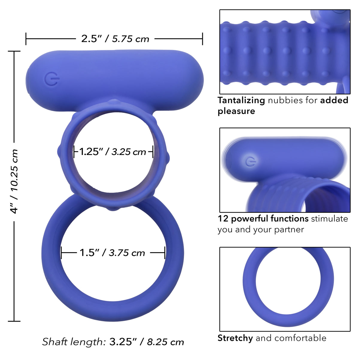 Endless Desires Enhancer – Ribbed Vibrating Cock Sleeve > Sex Toys For Men > Penis Sleeves