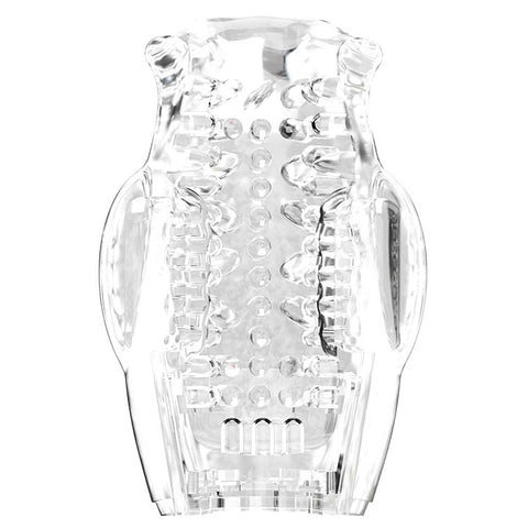 Adam & Eve Pleasure Pro 3000 (Red) – USB Rechargeable Thrusting Rotating Stroker > Sex Toys For Men > Masturbators Premium