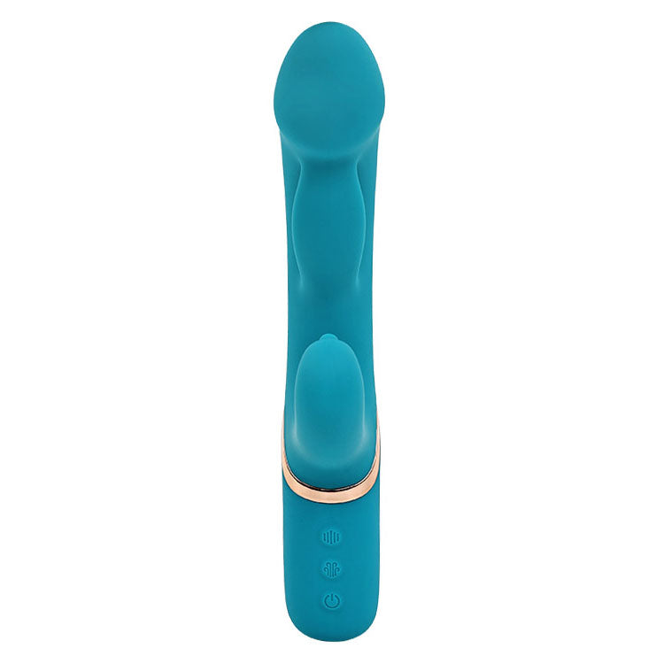 Adam & Eve Sirens Embrace (Teal) – USB Rechargeable Inflatable Rabbit Vibrator > Vibrators > Ladies > Rabbit Multi
