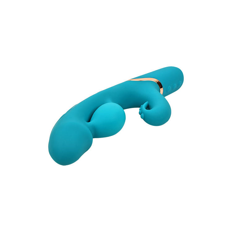 Adam & Eve Sirens Embrace (Teal) – USB Rechargeable Inflatable Rabbit Vibrator > Vibrators > Ladies > Rabbit Multi