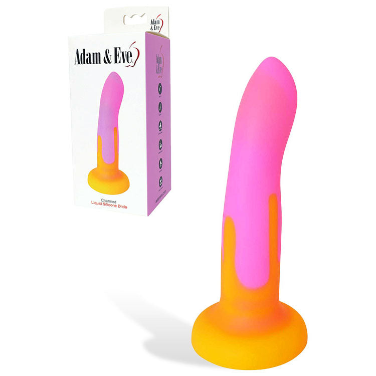 Adam & Eve Charmed – 16.5 cm Liquid Silicone Dildo Coloured > Dildos > Neutral Dildos