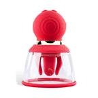 Adam & Eve Squeeze-N-Please Rechargeable Vaginal Pump With Fingers Red > Pumps > Female Pumps
