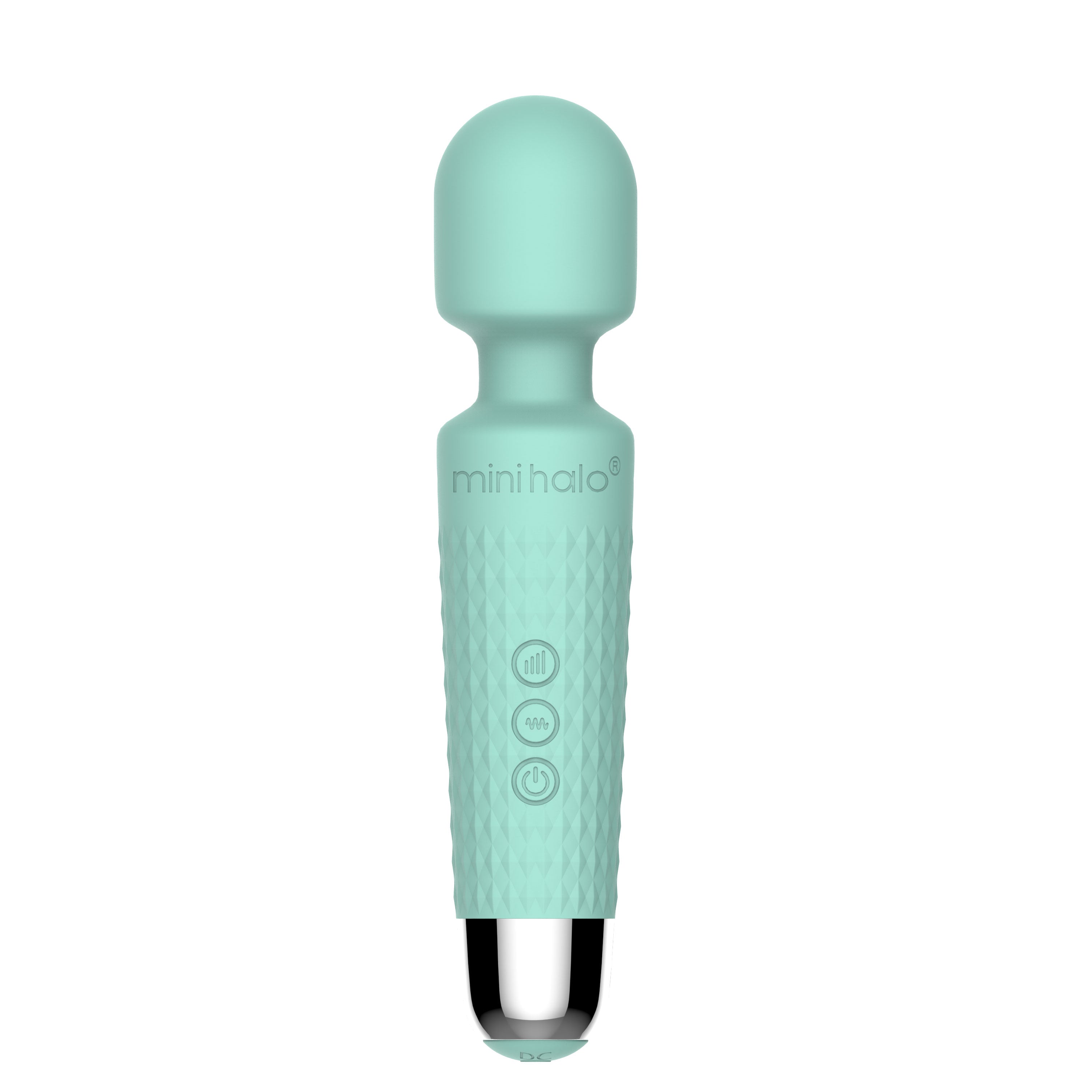 Shibari Mini Halo Wireless 20X Minty Green Massage Wand Electric Massager