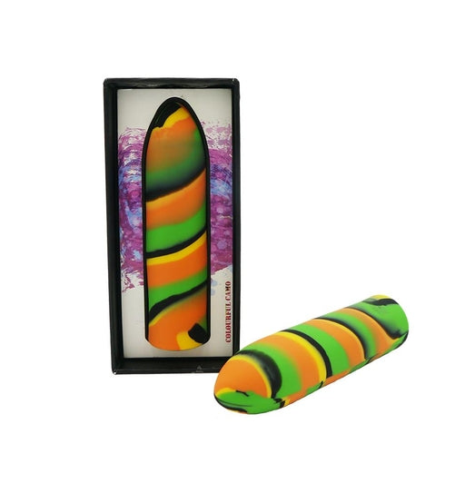 Colourful Camo Tracer Bullet Vibrator Yellow Compact Size Secondary image